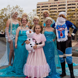 AniMaCo 2014 Berlin - Cosplay Elsa (Disney: Frozen)