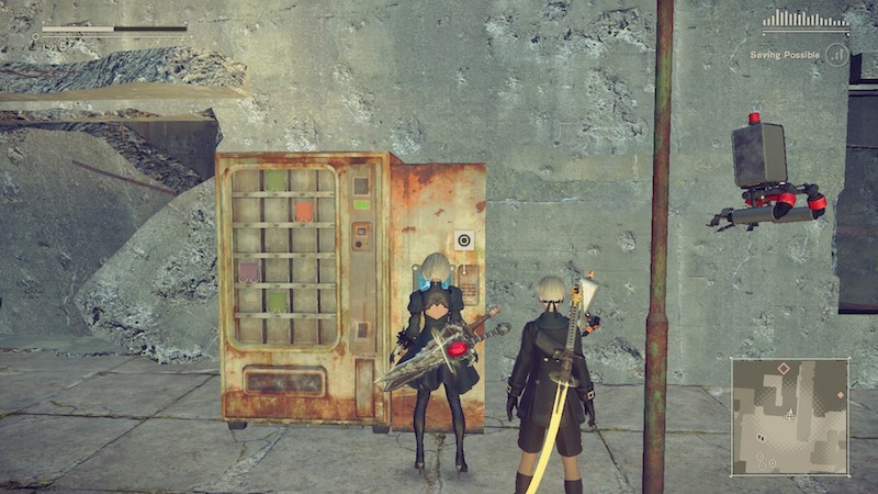 NieR Automata Speicherpunkt